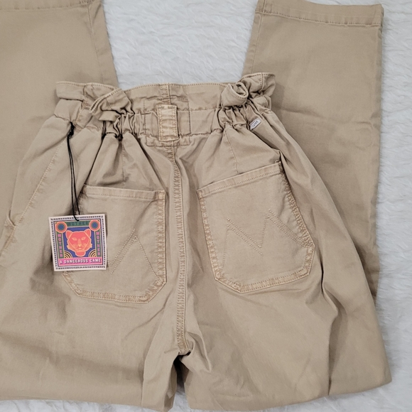 Mother The Yoyo Ruffle Greaser Paperbag Pants - Picture 11 of 12